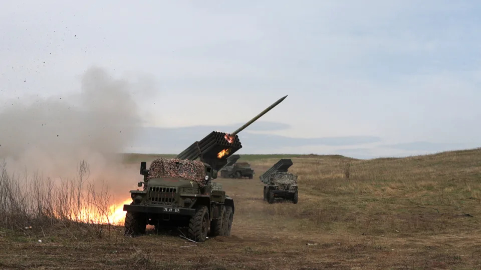 Fighting in Ukraine has shifted to the eastern part of the country. <span class="copyright">Photo by ANATOLII STEPANOV/AFP via Getty Images</span>