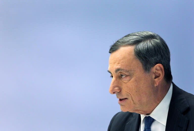 Mario Draghi says the ECB will beef up its controversial bond purchase programme, known as QE