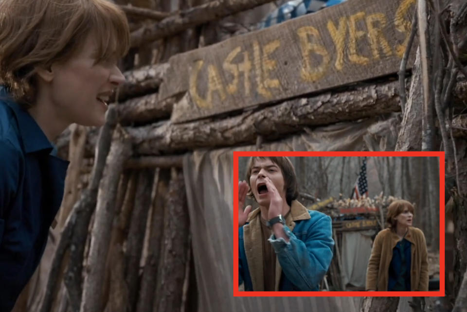 Castle Byers in "Stranger Things"