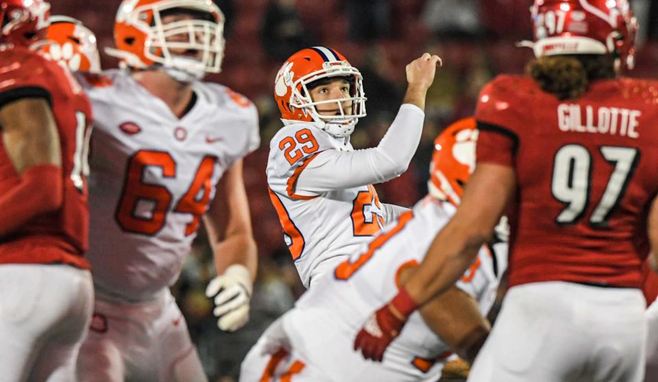 B.T. Potter is one of the most reliable kickers in the ACC.