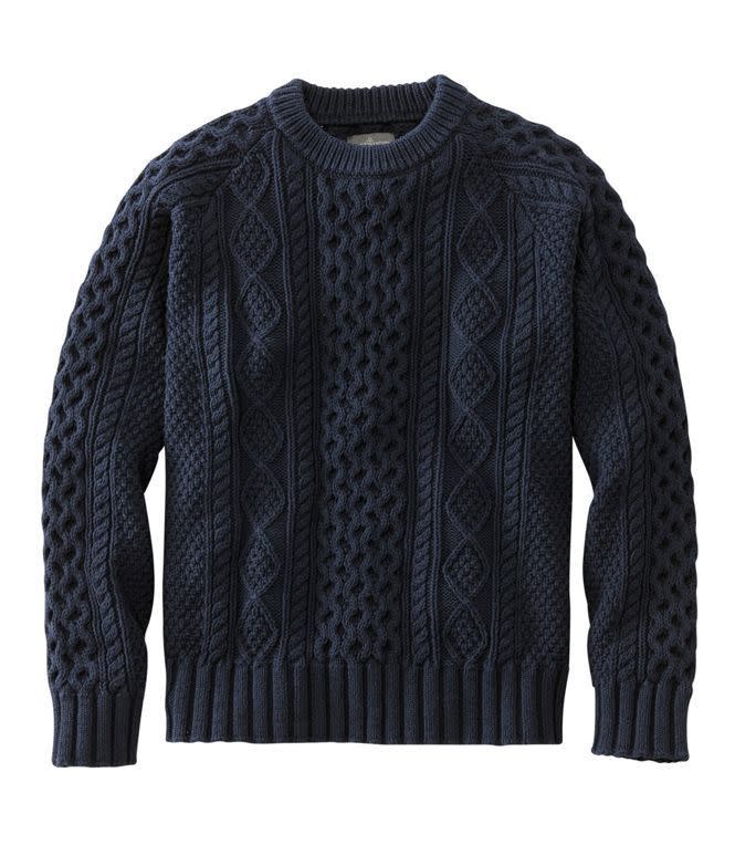 L.L. Bean Signature Cotton Fisherman Sweater