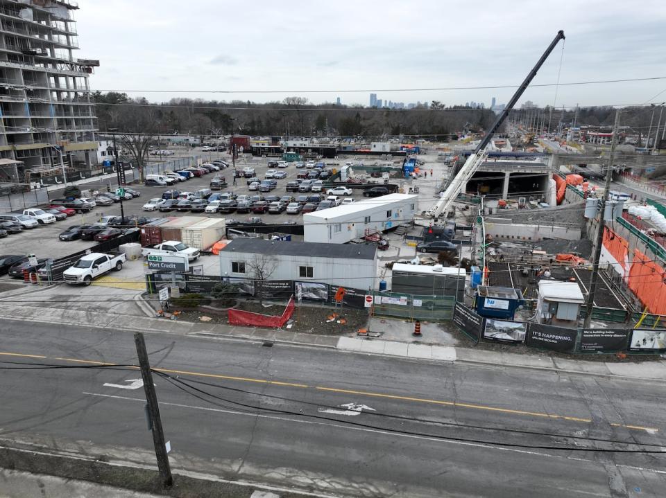 Housing and how Mississauga grows is a big issue for most candidates. This photo is of a development next to a new major transit hub in Port Credit.