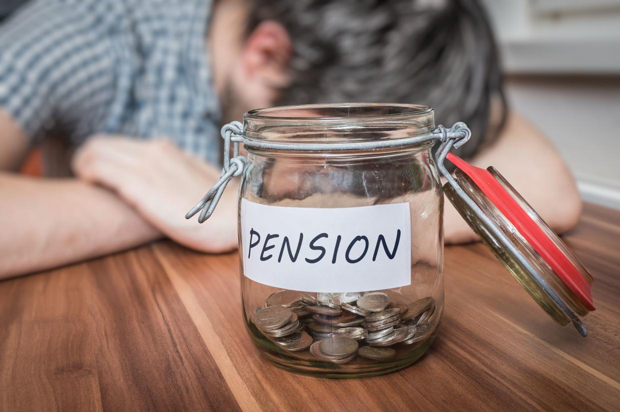 low pension
