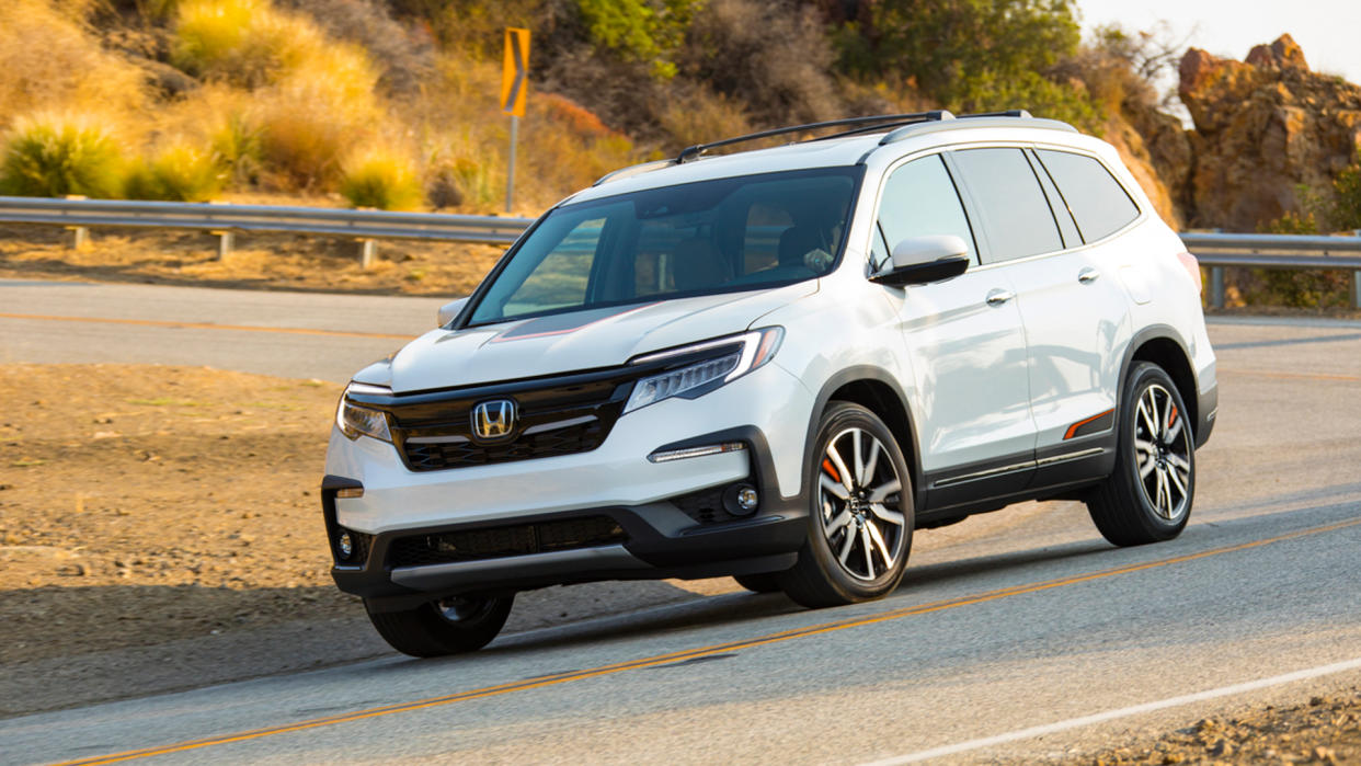 2020 Honda Pilot Elite.