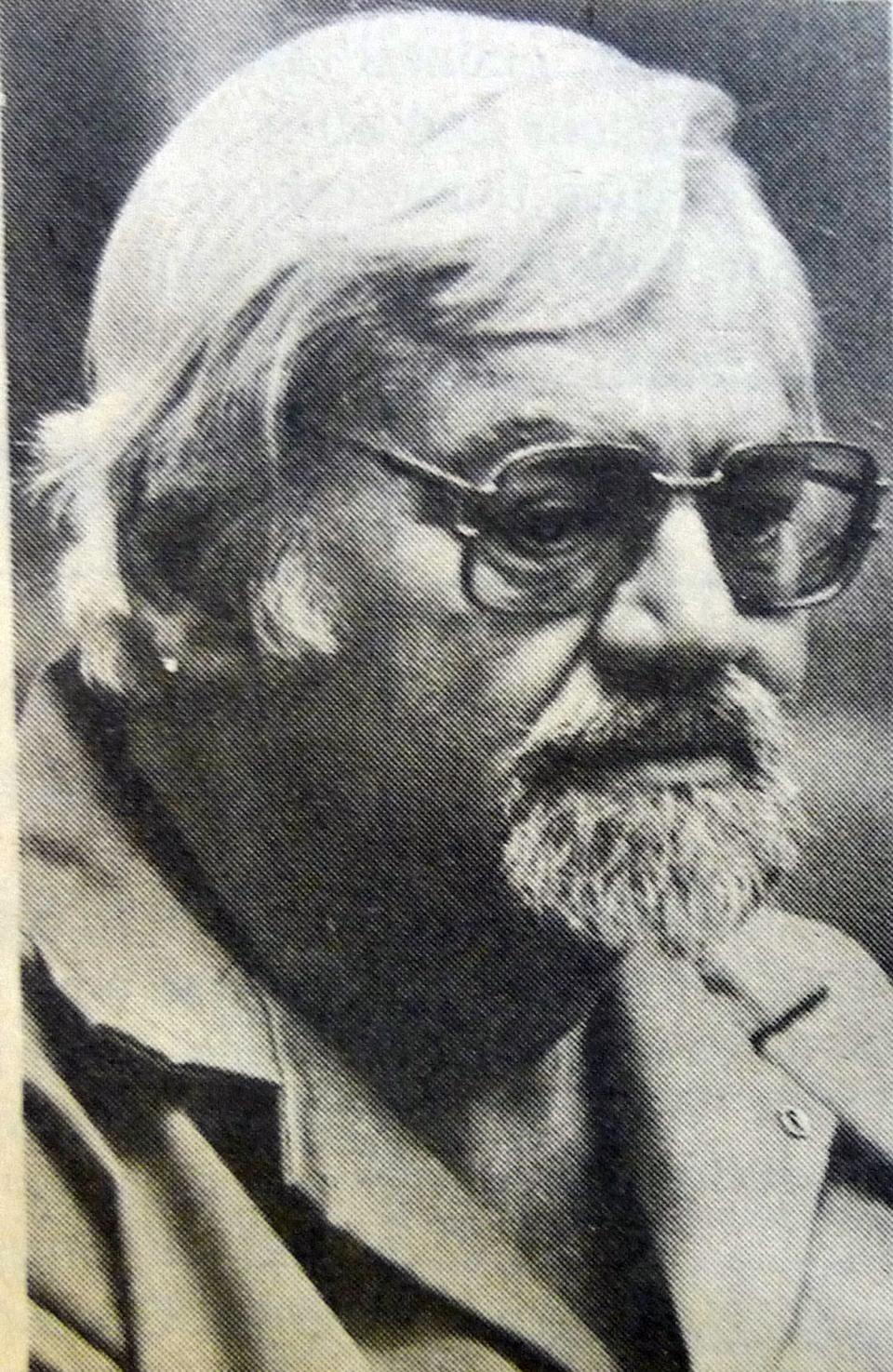 A photo of John Philip Nichols that appeared in The Indio Daily News in 1985.