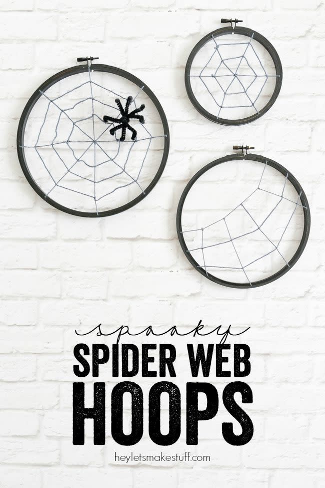 Spider Web Hoops