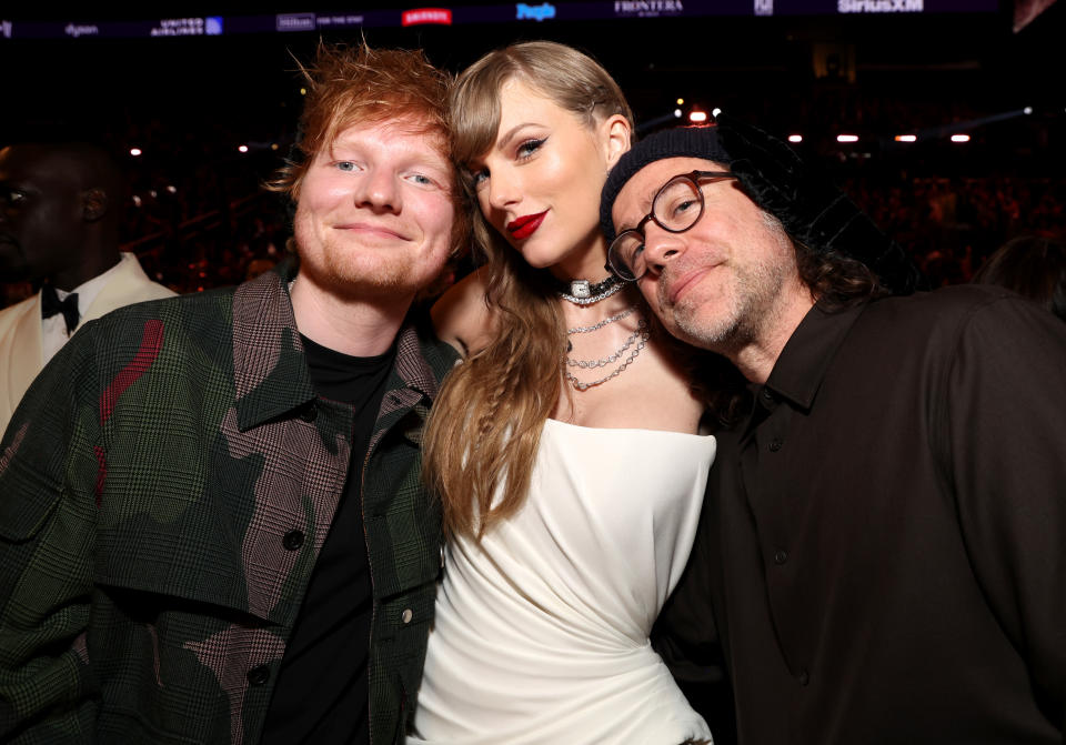 What Ed Sheeran Said About Taylor Swift at the Grammys