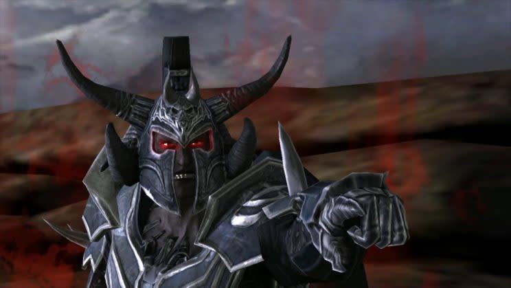 Ares as seen in Injustice: Gods Among Us 