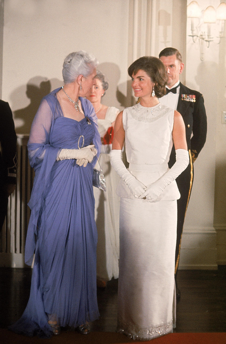 Kennedy attends a reception in Ottawa.