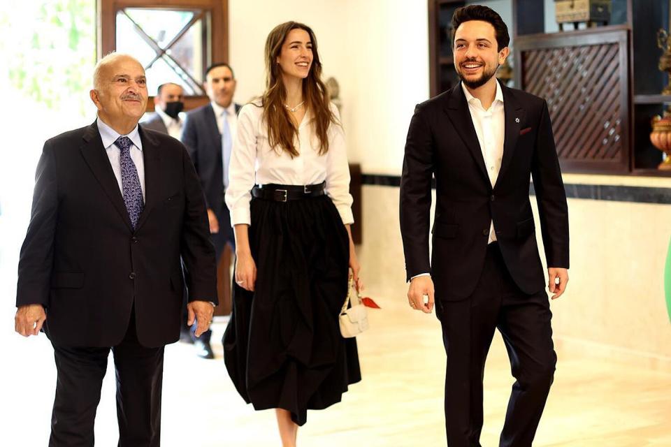 Crown Prince Hussein of Jordan, Rajwa Al-Saif