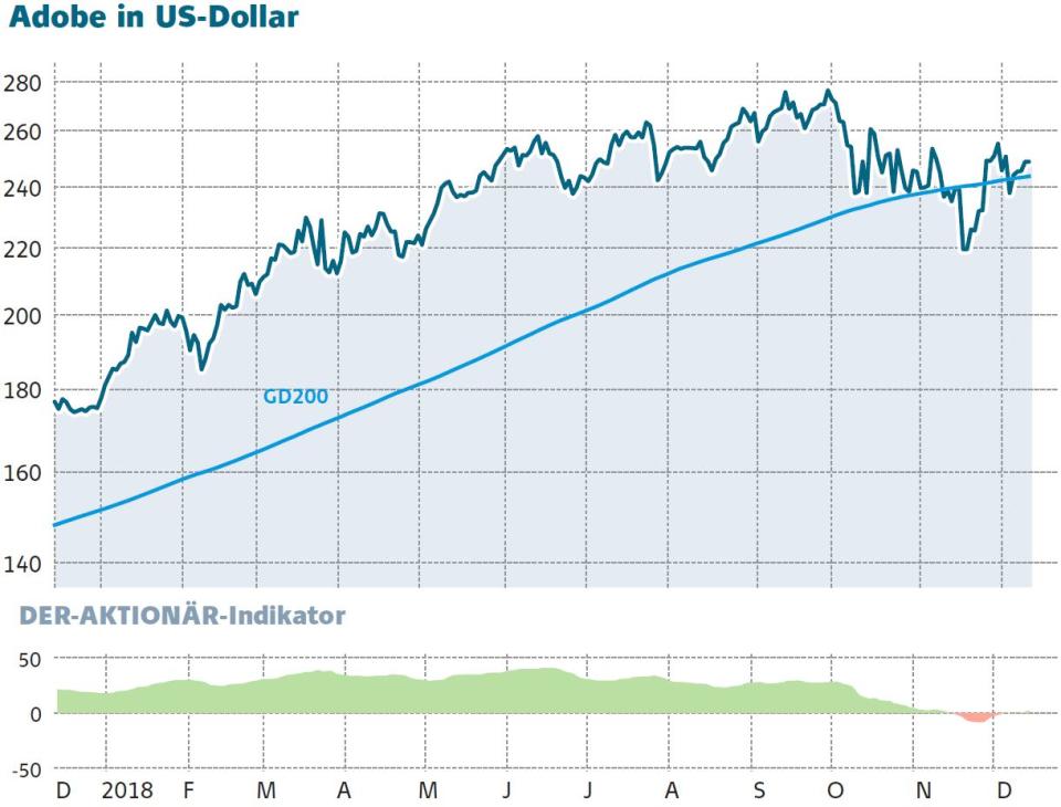 Adobe: Gemischte Gefühle nach Q4-Zahlen