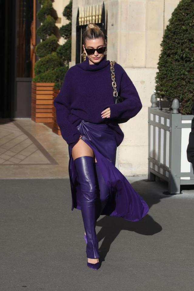 Hailey Baldwin wore $20,000 worth of clothing in one day at Paris