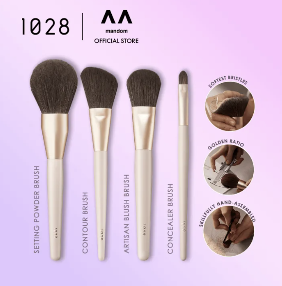 1028 Artisan Brush / Setting Powder Brush / Blush Brush / Contour Brush / Concealer Brush