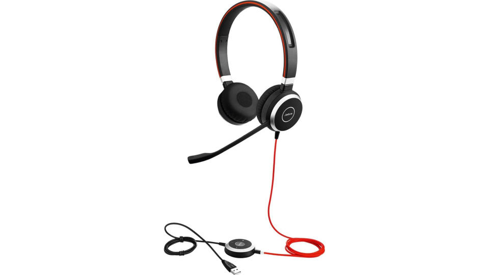 Jabra Evolve 40 UC Stereo Wired Headset / Music Headphones (U.S. Retail Packaging). (Photo: Amazon SG)