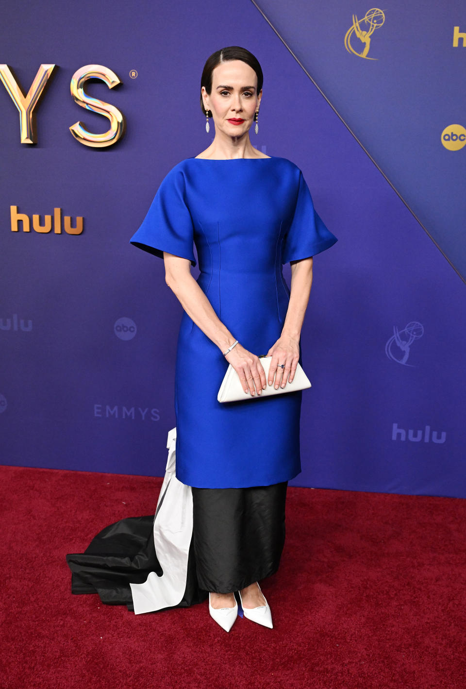 Sarah Paulson at the 76th Primetime Emmy Awards held at Peacock Theater on September 15, 2024 in Los Angeles, California. (Photo by Gilbert Flores/Variety via Getty Images)