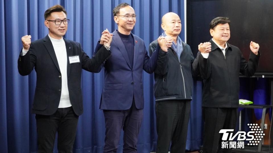 國民黨立院正副院長「韓江配」底定。（圖／潘建樺攝）