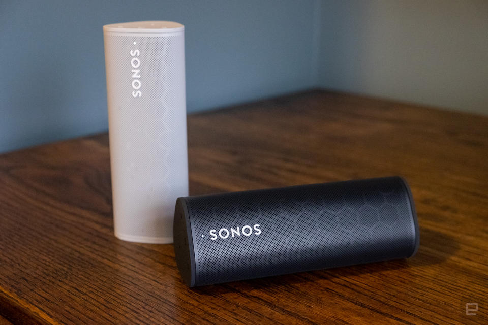 <p>Sonos Roam portable speaker</p>
