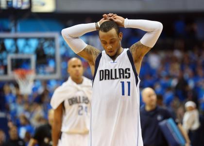 Monta Ellis was sensational on Friday, but came up empty on the final play. (Ronald Martinez/Getty Images)