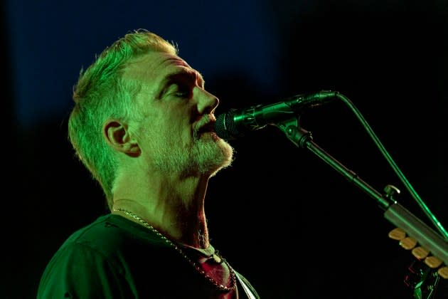 Queens of the Stone Age performs live on stage at the Auditorium Parco della Musica in Rome. - Credit: Stefano Costantino/SOPA Images/LightRocket via Getty Images