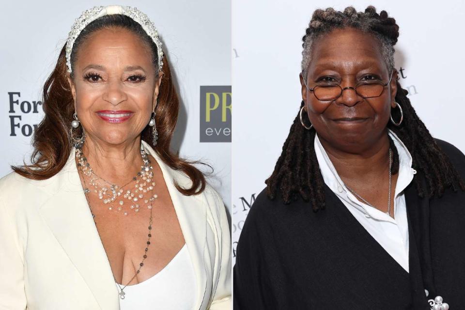 <p>Allen Berezovsky/Getty; Jamie McCarthy/Getty</p> Debbie Allen (left); Whoopi Goldberg