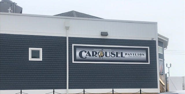 Seaside Heights' Carousel Pavilion seen in 2021.