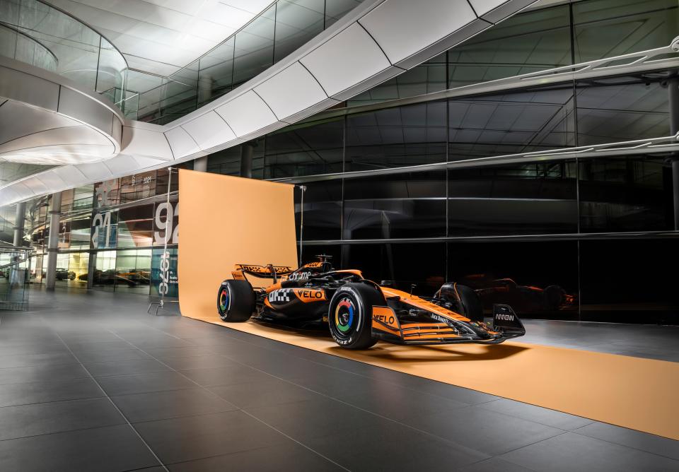 The MCL38 F1 car (McLaren)