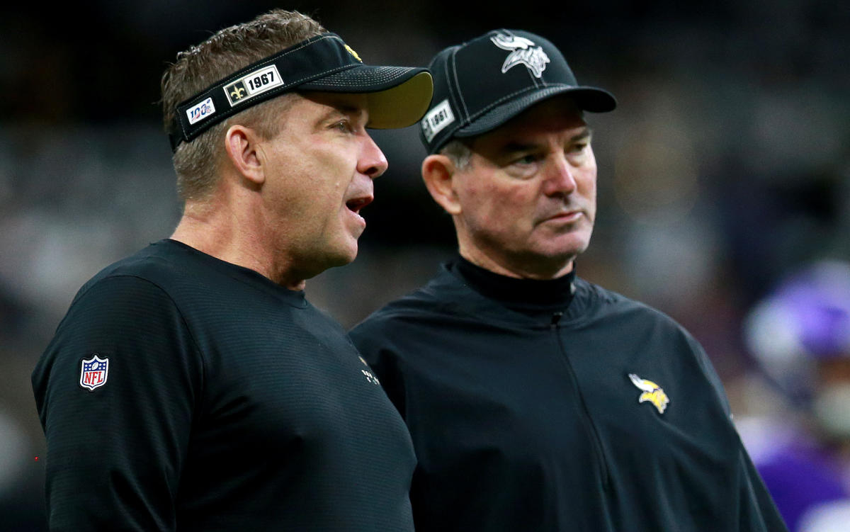 Mike Zimmer as Sean Payton's defensive coordinator in Denver