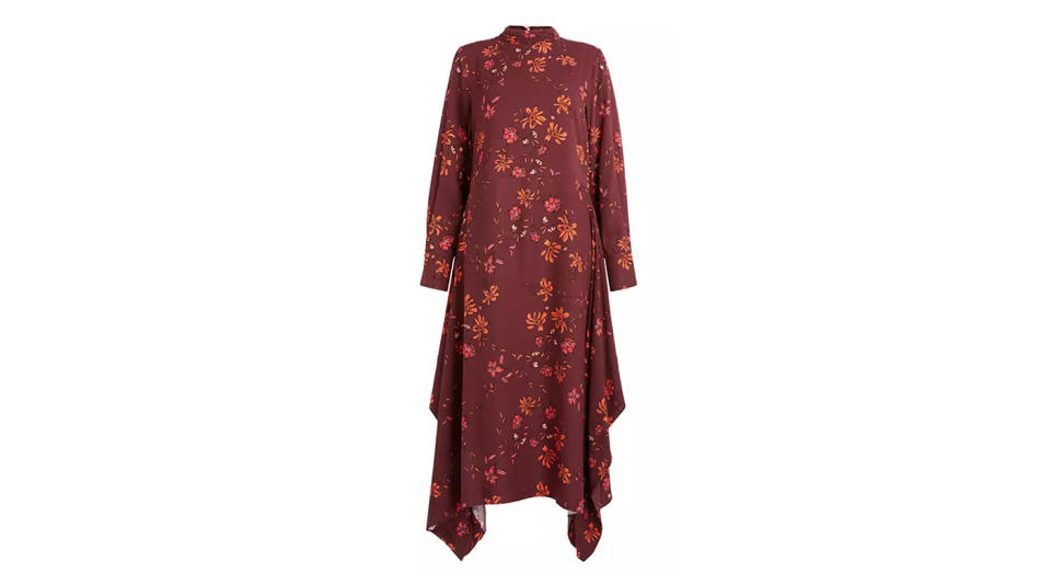 Mother of Pearl ECOVERO™ Floral High Neck Dress