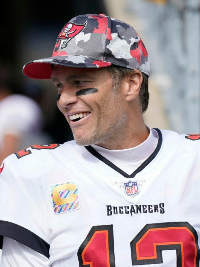 Tom Brady NFL 2022: Steelers vs Buccaneers OCT 16