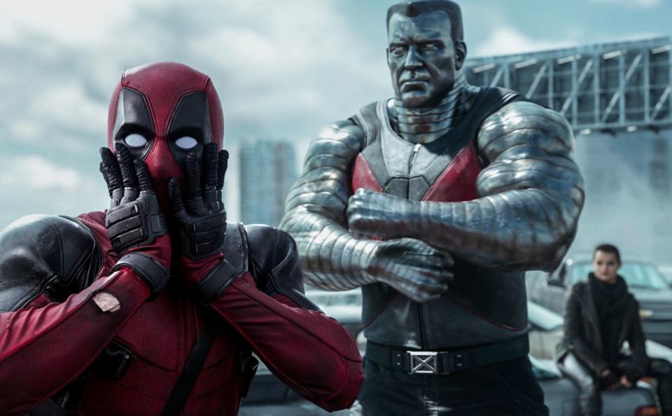 Ryan Reynolds as Deadpool alongside Colossus in the 2016 hit. (Credits: 20th Century Fox)