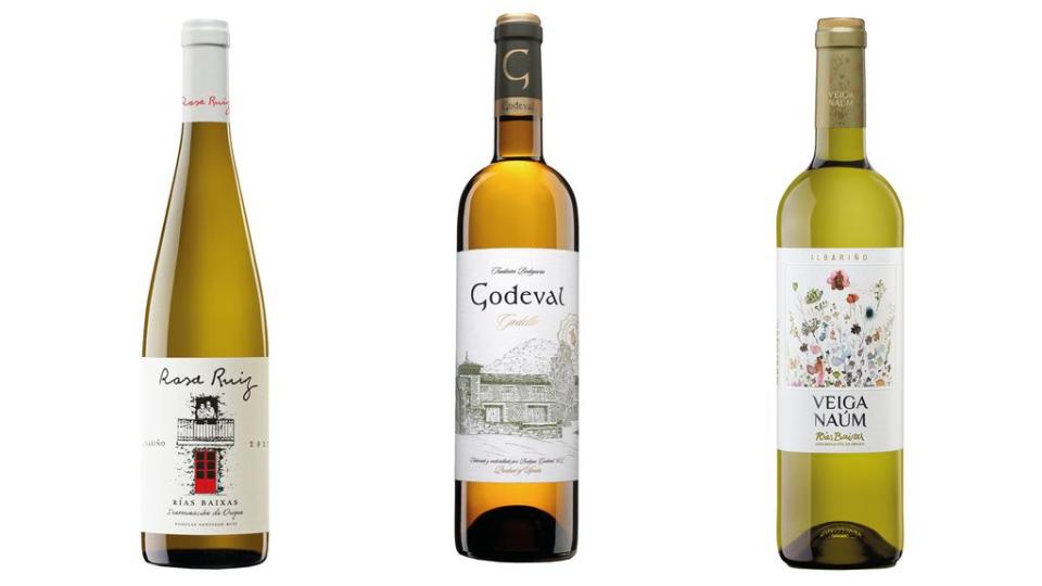 Vinos gallegos: Rosa Ruiz, Godeval, Veiga Naium