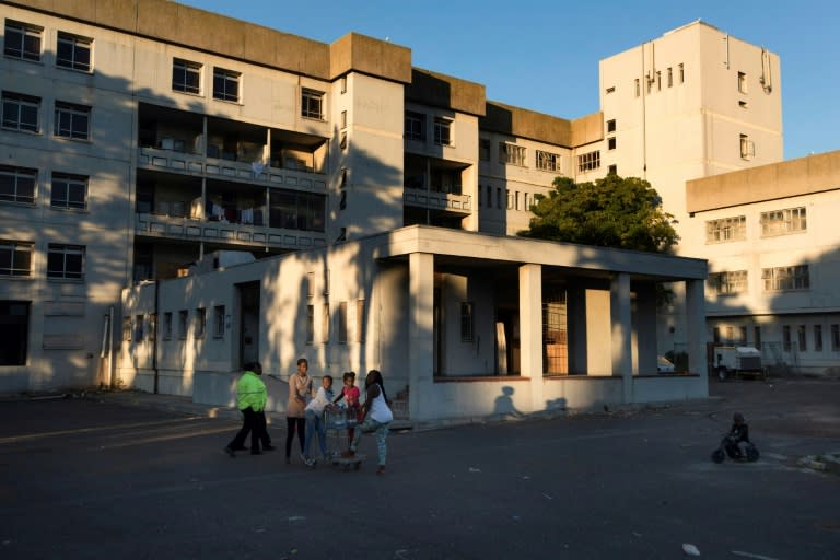 Owned by Western Cape province authorities, the former nurses' home was taken over by squatters in March 2017