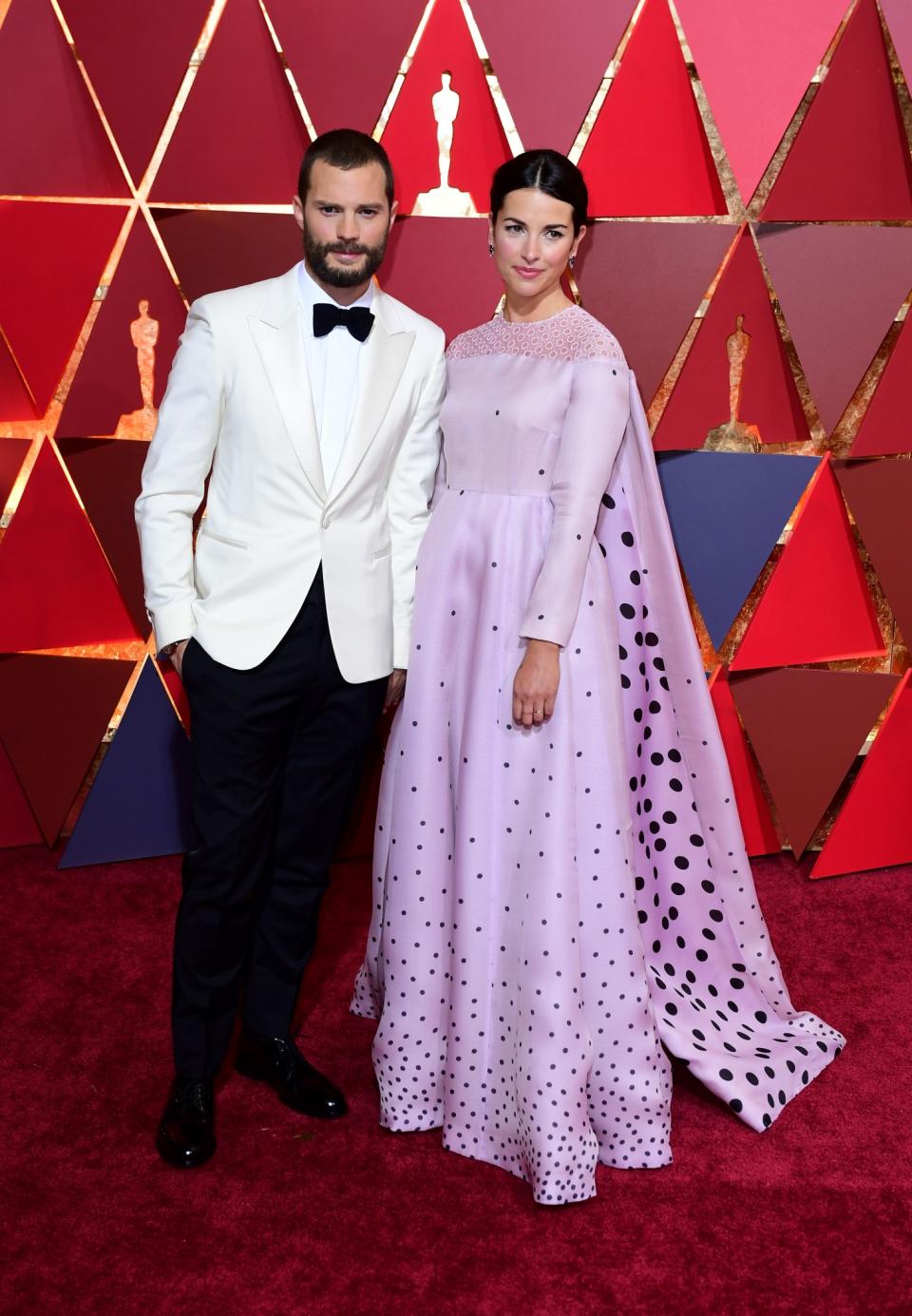 Jamie Dornan and Amelia Warner