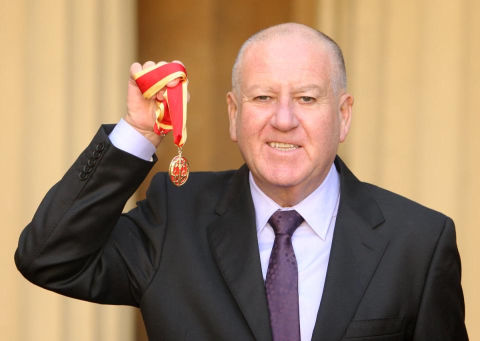 Former Chairman of Sunderland Sir Bob Murray after receiving his knighthood (Getty Images)