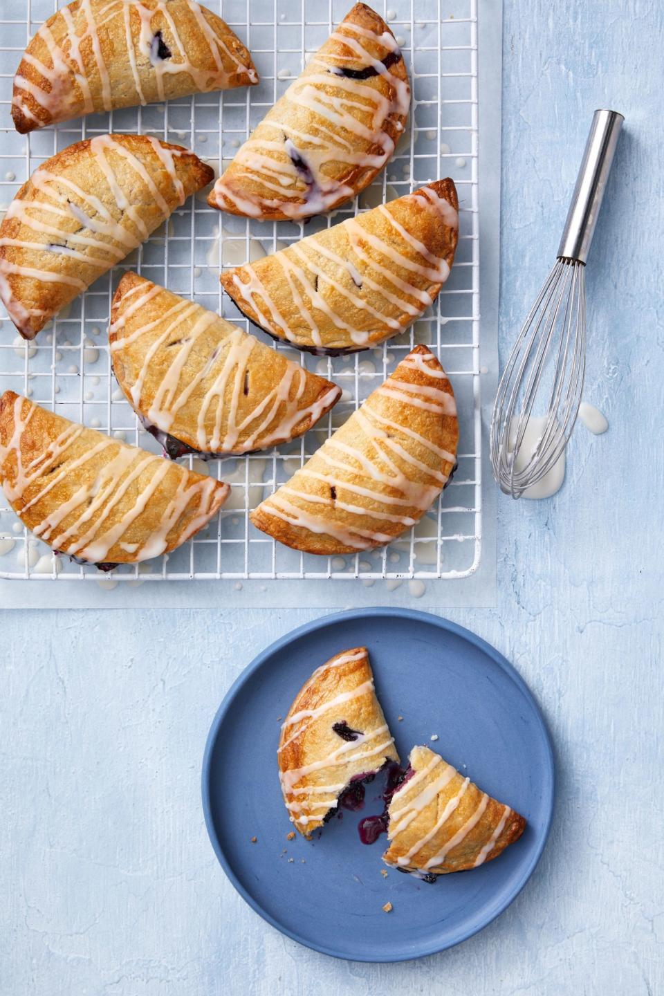 Blueberry-Lavender Hand Pies