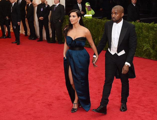 Kim Kardashian wore a different dress to met ball