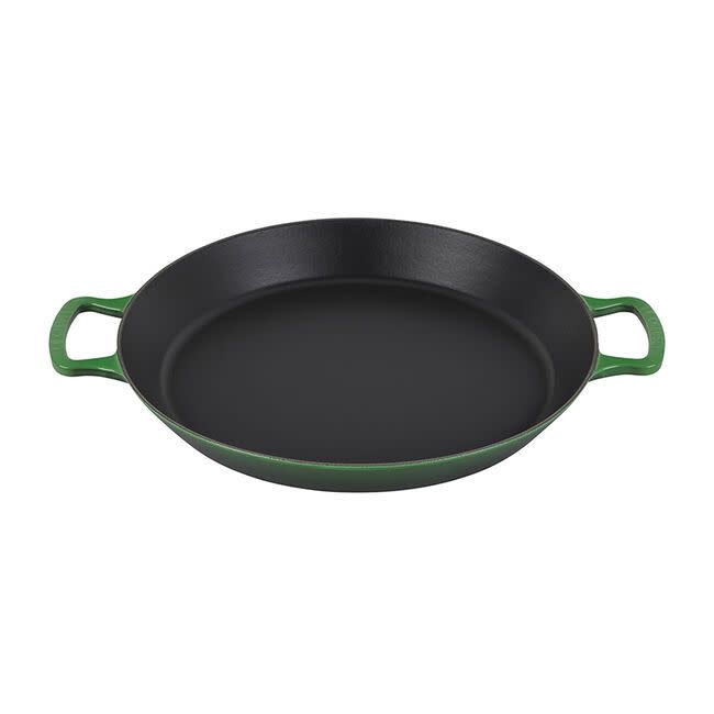 <p><a href="https://go.redirectingat.com?id=74968X1596630&url=https%3A%2F%2Fwww.lecreuset.com%2Fpaella-pan-winter-savings-event%2F20164US-WSE.html&sref=https%3A%2F%2F" rel="nofollow noopener" target="_blank" data-ylk="slk:Shop Now;elm:context_link;itc:0;sec:content-canvas" class="link ">Shop Now</a></p><p>Paella Pan</p><p>lecreuset.com</p><p>$210.00</p>