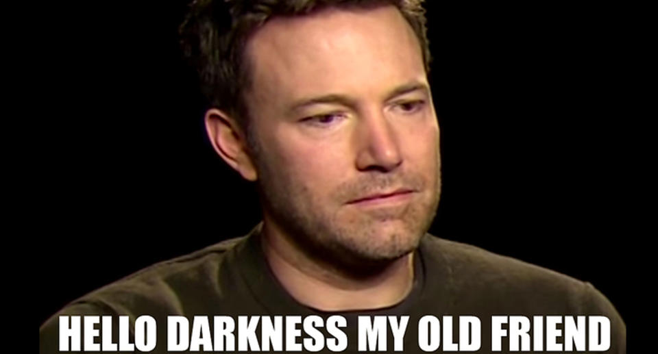 Ben Affleck meme.