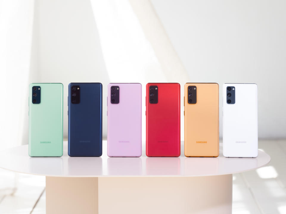 Galaxy S20 Fan Edition (FE). (PHOTO: Samsung)