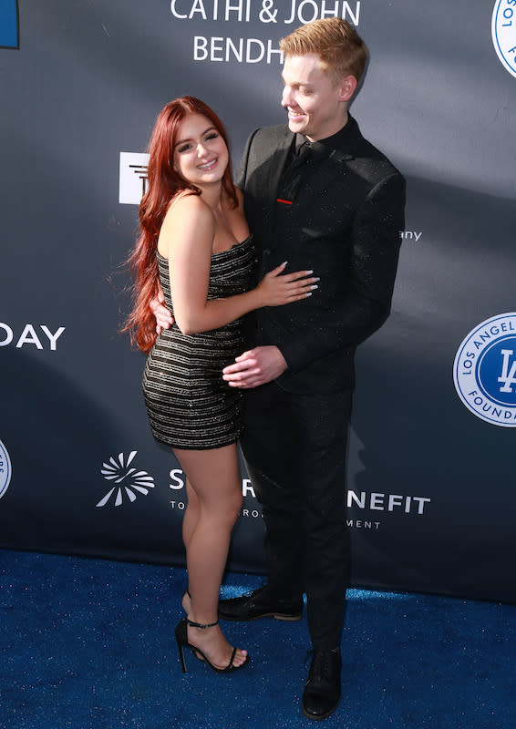 Ariel Winter and Levi Meaden