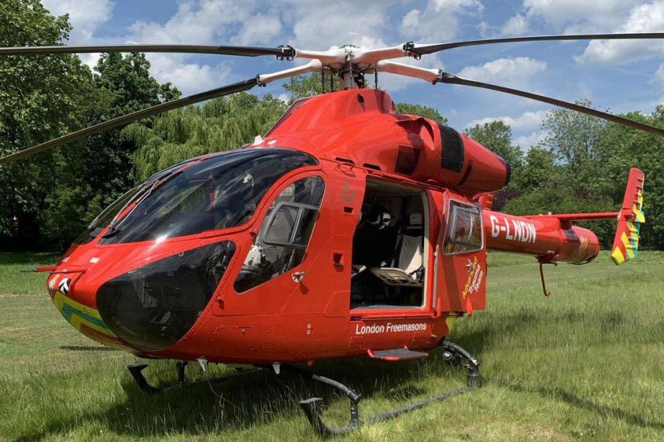 Man taken to hospital after being found stabbed in the chest in Queen's Park