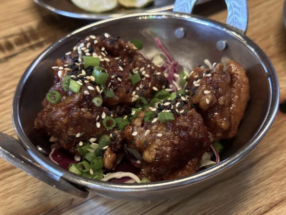 Fried chicken at Spork.