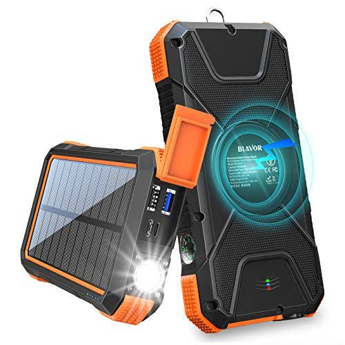 2) Solar Charger Power Bank 18W