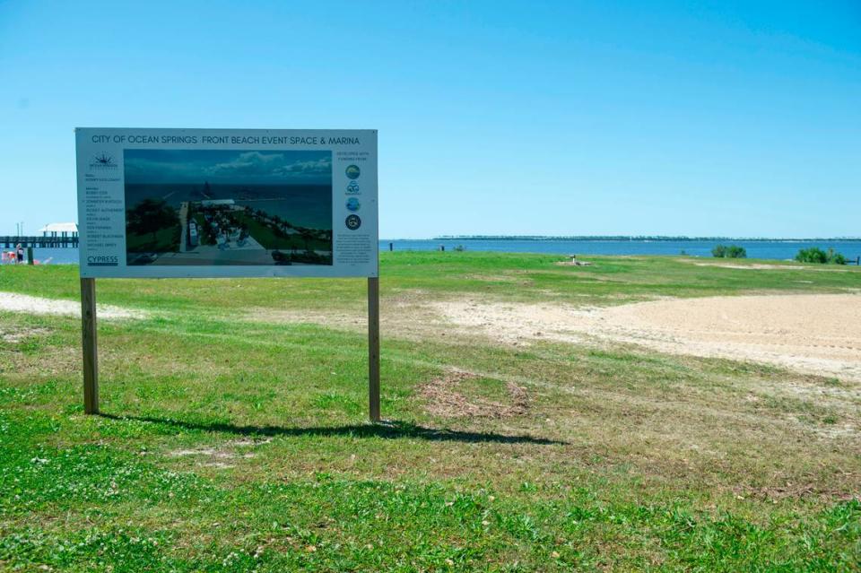 The city plans to develop an event space on 1.1 acres where a seafood factory once stood, but has scrapped plans for a marina in this Front Beach location because of opposition from residents. Hannah Ruhoff/Sun Herald