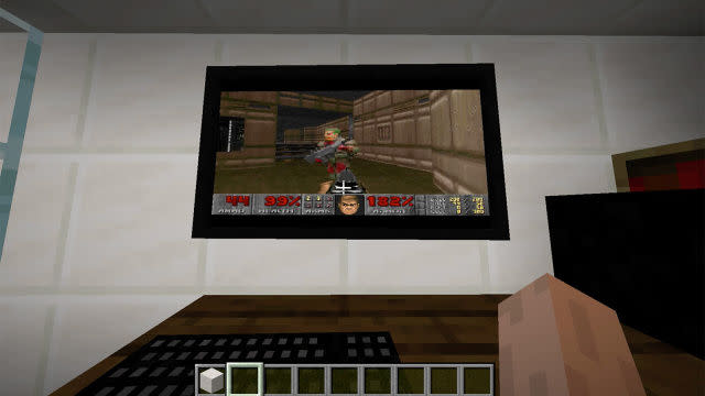 Doom' inside 'Minecraft'