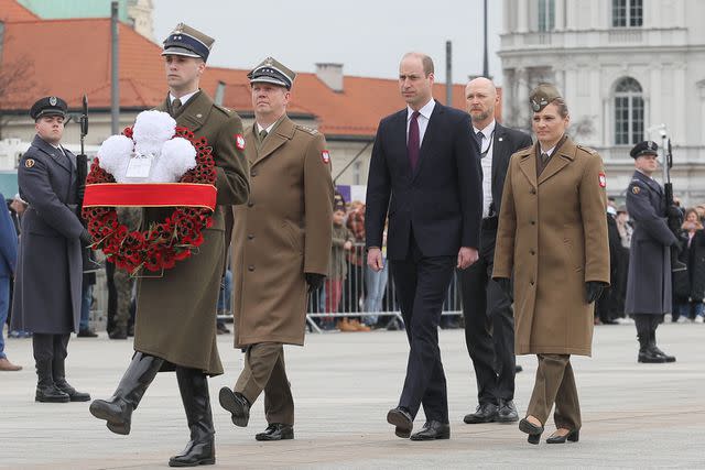 Pawel Supernak/EPA-EFE/Shutterstock Prince William visits Warsaw