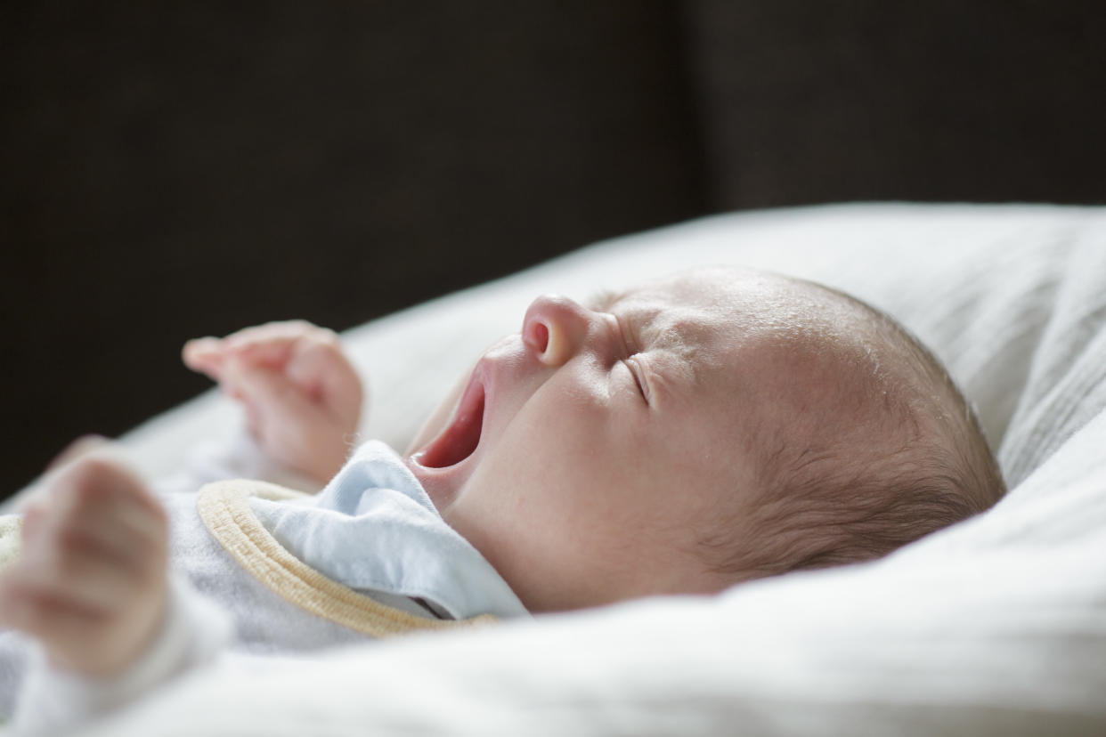 A pregnant woman seeks advice from Reddit after her husband informs her he wants to name their child after “the one who got away.” (Photo: Thomas Trutschel/Photothek via Getty Images)