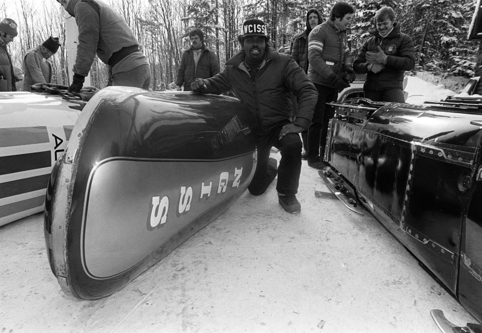 <p>Davenport returned to the Olympics in 1980, as a bobsledder, becoming the first African American to represent the USA at the Winter Games. (AP) </p>