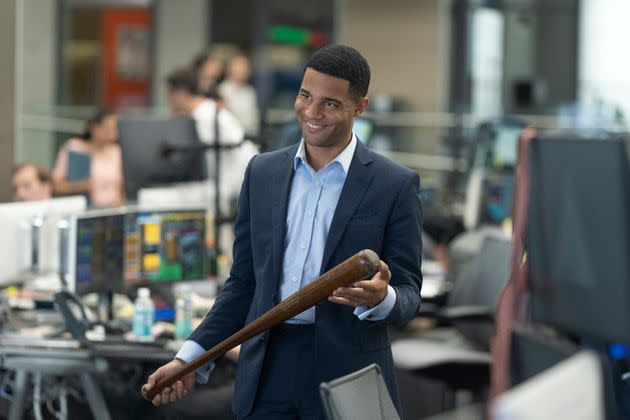 A New York-bred wunderkind turned executive director, DVD is tasked with getting Pierpoint's London office up to snuff. (Photo: Simon Ridgway/HBO)