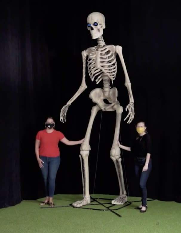 giant 12-foot skeleton home depot